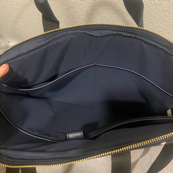 Navy blue laptop bag - Picture 4 of 7
